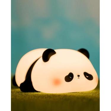 Imagem de Luz noturna ATSUI Cute Panda LED Squishy Novelty Animal Lamp