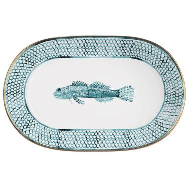 Imagem de Travessa Riviera 34Cm Em Cerâmica Alleanza