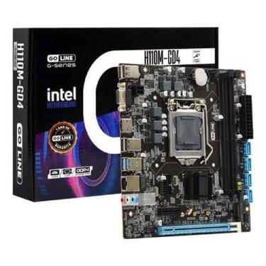 Imagem de Placa Mae Goline Gl H110m Gd4 Intel Lga1151 32gb Ddr4 Hdmi Cor Azul-tu