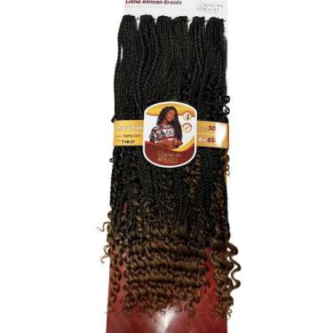 Imagem de Cabelo Pronto Para Colocação Gypsy Curl Afro Lux Braid - bbless, 1b27