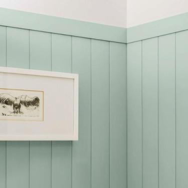 Imagem de Revestimento De Parede Shiplap Ripado tipo Lambri Vinilico 100x93cm - 