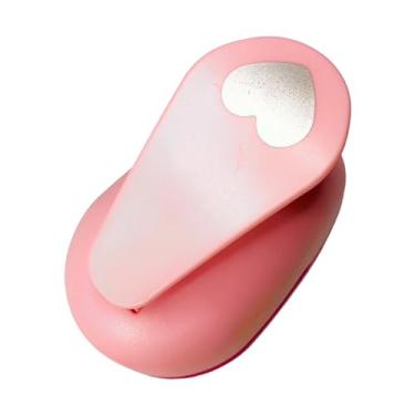 Imagem de Fenteer Perfurador de Papel Multifuncional para Artesanato em Papel, Ideal para Álbuns de Fotos, Cartões de Aniversário e Scrapbooking, Coração