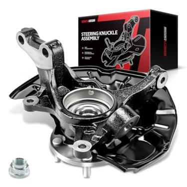 Imagem de Torchbeam 1 peça de junta de direção dianteira e conjunto de cubo de rolamento de roda compatível com Toyota Camry 2007-2009 2,4L, lado direito do passageiro substitui 686258