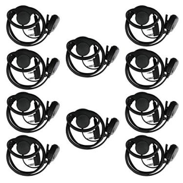 Imagem de Retevis Fone De Ouvido Walkie Talkie Com Microfone, Formato D, Fio Duplo, 2 Pinos, Para Rt22 Rt68 Rt21 H-777 Rt22S Rb45, Compatível Com Baofeng Uv-5R Pxton Walkie Talkie, Fone De Ouvido De Rádio Bidir