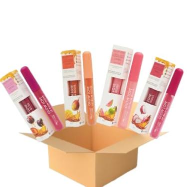Imagem de Max Love Kit com 4 Lip Balms de Mel, Sabores Ameixa, Pitaya, Goiaba e Manga, Hidratação Intensa com Manteiga de Karité e Própolis, Brilho Natural