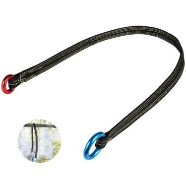 Imagem de Corda de escalada de árvores com protetor de fricção e recuperável, ideal para arboristas e alpinistas