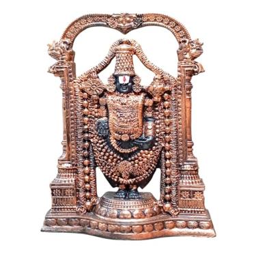 Imagem de Sigaram Estátua de mármore Balaji de 20 cm para decoração de casa, estatueta Murti K4800