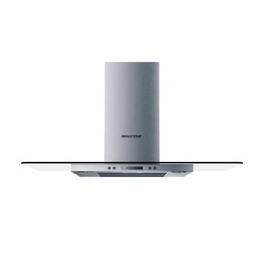 Imagem de Coifa Brastemp Timer 90 Cm Bap90ar Inox 220 V