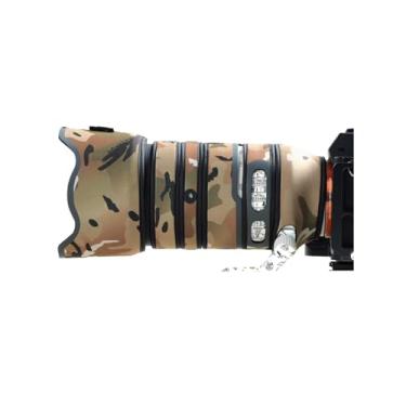 Imagem de Capa de lente para Sony FE 70-200 mm F/4 G OSS II camuflagem capa de proteção de lente de câmera (cor #MC camuflagem - à prova d'água) capa de chuva