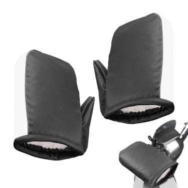 Imagem de Para Guidão De Moto,À Prova de Água Confortáveis e Refletivas | Aquecedores Para Mãos De ATV E Scooter - Para Homens E Mulheres No Inverno Em Deslocamentos De Scooter Ou Motocicleta