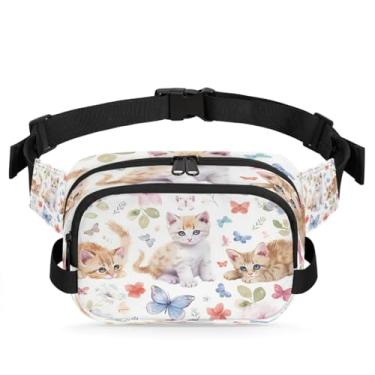 Imagem de Pochete de animais flamingo floresta para mulheres e homens com alça ajustável bolsa de cinto bolsa transversal bolsa de peito bolsa tiracolo bolsa tiracolo bolsa tiracolo, Cor 19