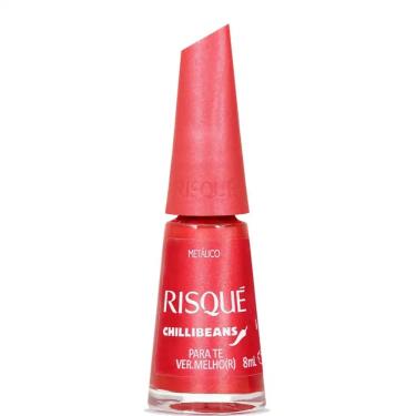 Imagem de Esmalte Metalico Chilli Beans para Te Ver Melhor Risque 8ML