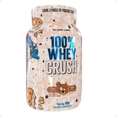 Imagem de 100% Whey Protein Crush Concentrado 900g Under Labz, Cookies e Cream
