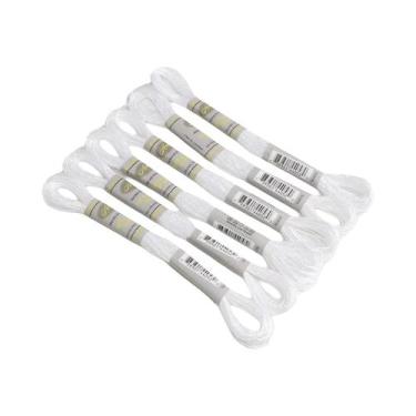 Imagem de Fio De Bordado Metálico De Alto Brilho Com Efeito De Luz, Conjunto De 