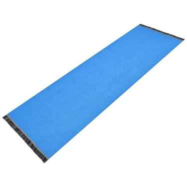 Imagem de GAIGEO Tapete Dodger Blue Runner com suporte antiderrapante, 183 x 59,7 cm, tapetes de corredor para ambientes internos antiderrapantes, tapetes para corredor de entrada