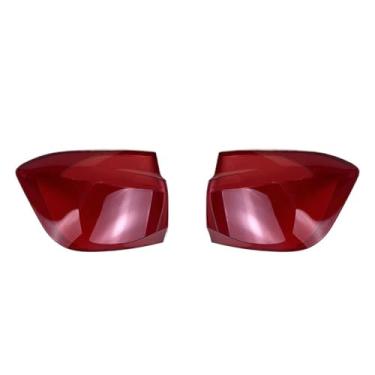 Imagem de compatível com bmw série 3 f30 316 318 320i 2016 2017 2018 2019 carro exterior cauda lâmpada capa luzes de freio escudo lente da luz traseira(Outside A Piar)