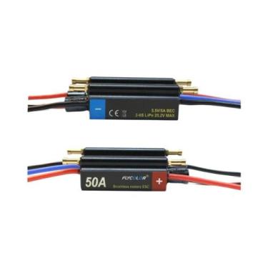 Imagem de Controlador De Velocidade Brushless À Prova d'Água FlyColor Para Barco