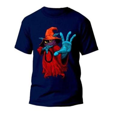 Imagem de Camiseta Premium Algodão Estampada Especial Gorpo He Man, m, Azul mari