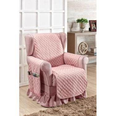 Imagem de Protetor De Sofá-poltrona Fátima 1 Lugar Liso Promoção - Girassol Conf