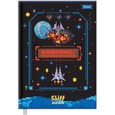 Imagem de Agenda Juvenil Escolar Capa Dura Cliff 160F Foroni Menino