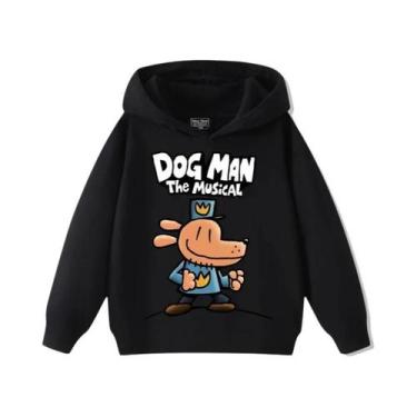 Imagem de Moletom Com Capuz DOGMAN Para Crianças, Roupas De Cão Detetive Com Est