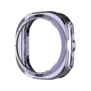 Imagem de KAPPDE Capa de TPU para Samsung Galaxy Watch 7 Ultra 47 mm Protetor de Moldura Macia Antiarranhões Capa Protetora para Galaxy Watch Ultra (Cinza)