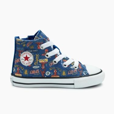 Imagem de Tênis Infantil All Star Cano Alto Homem Aranha Converse-Masculino