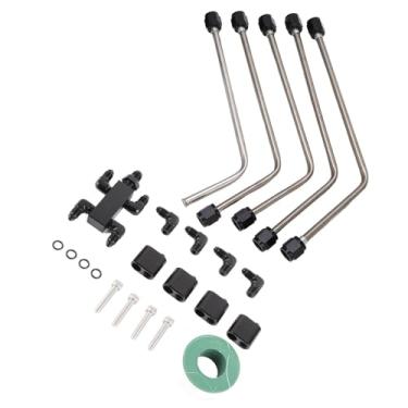 Imagem de Naroote LS Coolant Crossover Adequado para Kit de Ventilação Em Aço Inoxidável para Motores LS1 LS2 LS3 LS6 LS7 LSX Remove Com Eficiência para Entusiastas de Alto Desempenho