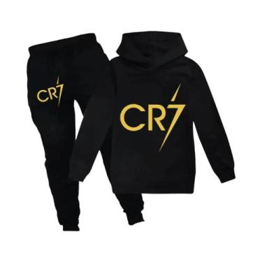 Imagem de Conjunto De Moletom Com Capuz E Calças Para Meninos De 3 a 12 Anos, Pr