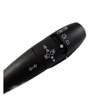 Imagem de Alavanca de pisca-pisca de farol para Peugeot 107 206 207 307 406 407 807 Oe 96595087Xt 96608841Xt Interruptor indicador de seta de direção do carro buzina automática (sem automático 96595087Xt)