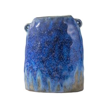 Imagem de Vaso nórdico vaso de cerâmica inserção de flores casa varanda sala de estar ornamentos criativos utensílios de flores vasos de flores