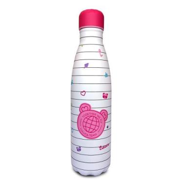 Imagem de Garrafa Térmica Aço Inox Luluca Pandinha 500ml Clio -, Rosa