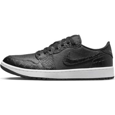 Imagem de Tênis de golfe AIR Jordan 1 Low G adulto DD9315-110, Preto/Preto-Ferro Cinza-Branco, 4