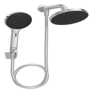 Imagem de Ducha Cromada Redonda Com Desviador Chuveirinho - Deca