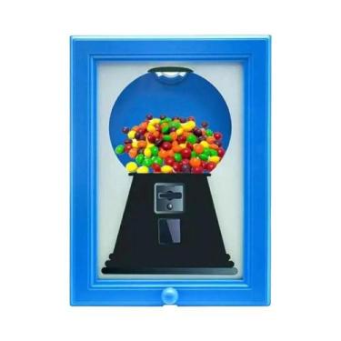 Imagem de Dispensador De Doces De Parede Com Porta-Retratos E Armazenamento De A