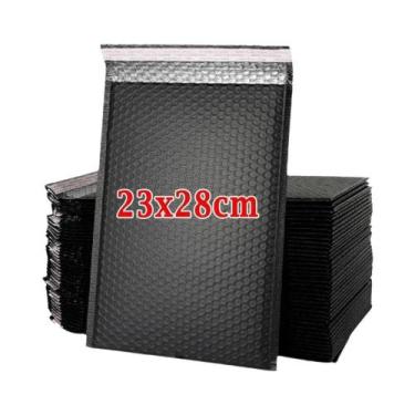 Imagem de Envelopes De Bolha Pretos Impermeáveis Com Selagem Automática 50PCS Or