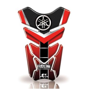 Imagem de Protetor De Tanque Yamaha Diapasão Varios Modelos Cor Vermelho