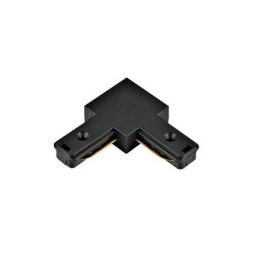 Imagem de Conector Emenda L 90 Modaza para Trilho Eletrificado, Preto