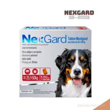 Imagem de Nexgard Antipulgas e Carrapatos Cães - 1 comprimido - NEXGARDD, Nexgar