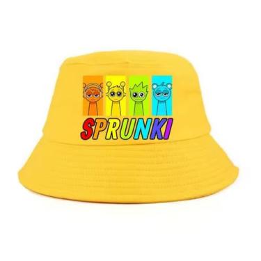 Imagem de Chapéu Fashion Infantil Personagem Divertido Sprunki Cores - Child Sta