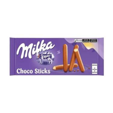 Imagem de Biscoito Milka Choco Sticks 112g