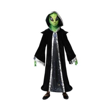 Imagem de Fantasia De Halloween Para Crianças Alienígena ET Máscara De Cosplay X