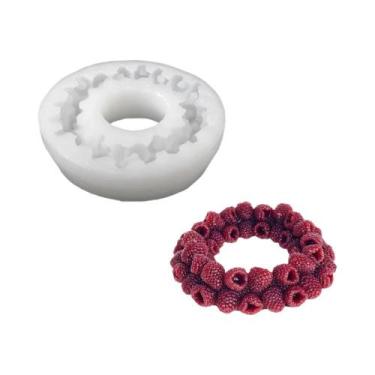 Imagem de Molde De Silicone Para Anéis Empilhados De Framboesa Para Decoração De