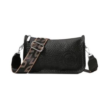 Imagem de Bolsa De Ombro Feminina Em Couro Genuíno Macio, Tendência 2023, Bolsas