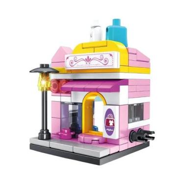 Imagem de Conjunto De Blocos De Construção Empilháveis Com Tema De Cidade Para M