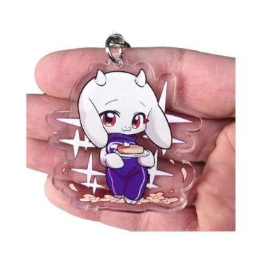 Imagem de Jogo UNDERTALE Frisk Sans Flowey Toriel Trajes Cosplay Anime Chaveiro 
