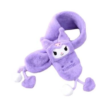 Imagem de Cachecol De Pelúcia Patrulha Canina Para Meninas, Luva Quente De Inver