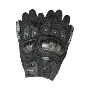 Imagem de Luvas De Motocicleta Masculinas Em Couro Genuíno RST390 391 Quatro Est