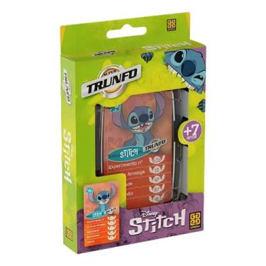 Imagem de Jogo De Cartas Super Trunfo Stitch Disney - Grow