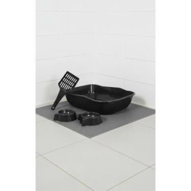 Imagem de Caixa Areia Gato Média Aberta C/ Kit Higiene Completo - Congratulation